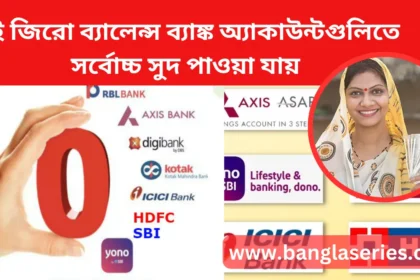 Best Zero Balance Bank Account 2024 Details in Bengali