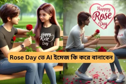 Rose Day তে AI ইমেজ কি করে বানাবেন - How to Make AI image on Rose Day in Bengali