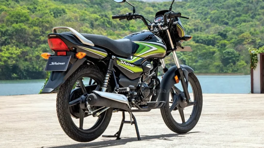 Best Mileage Bikes in India Honda Shine 100