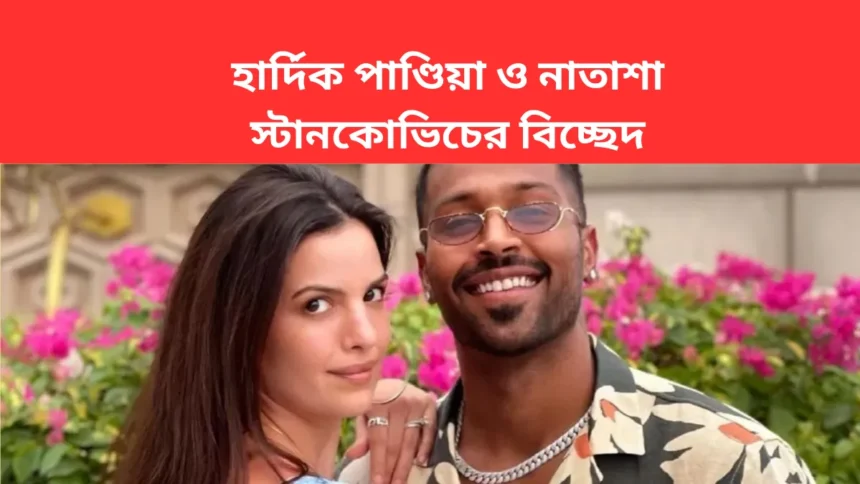 Hardik Pandya Natasa Stankovic Divorce News in Bengali